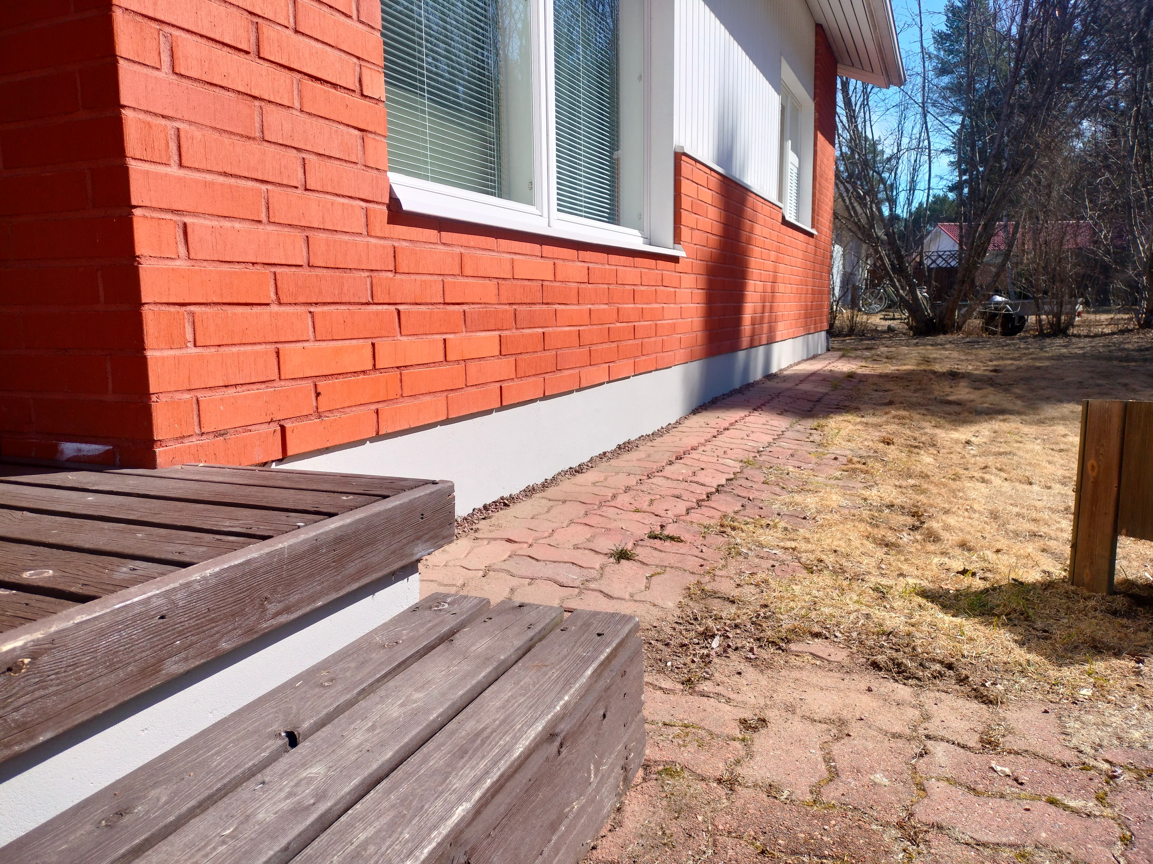 Sokkelin kunnostus - Jälkeen