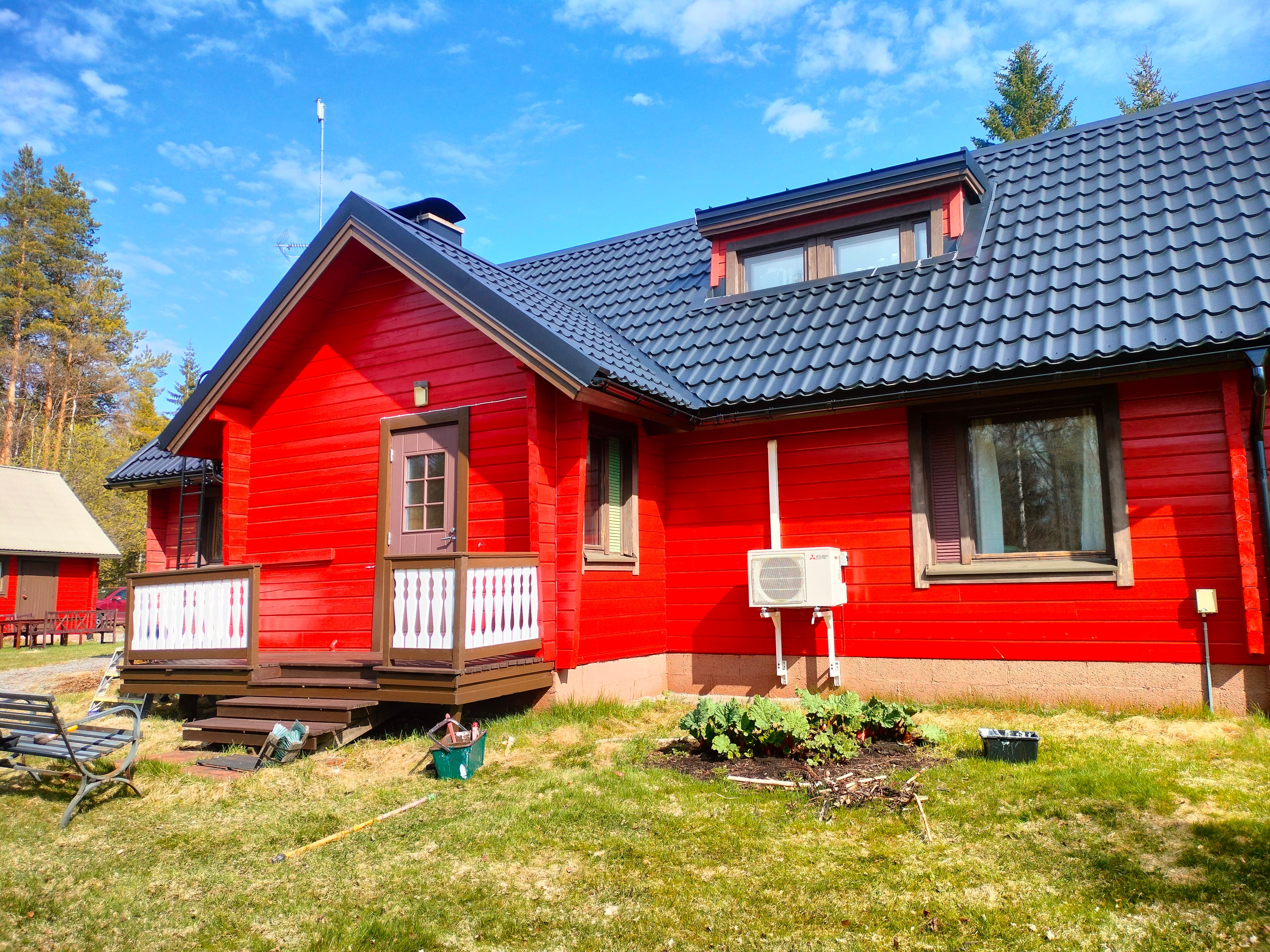 Julkisivumaalaus - Jälkeen